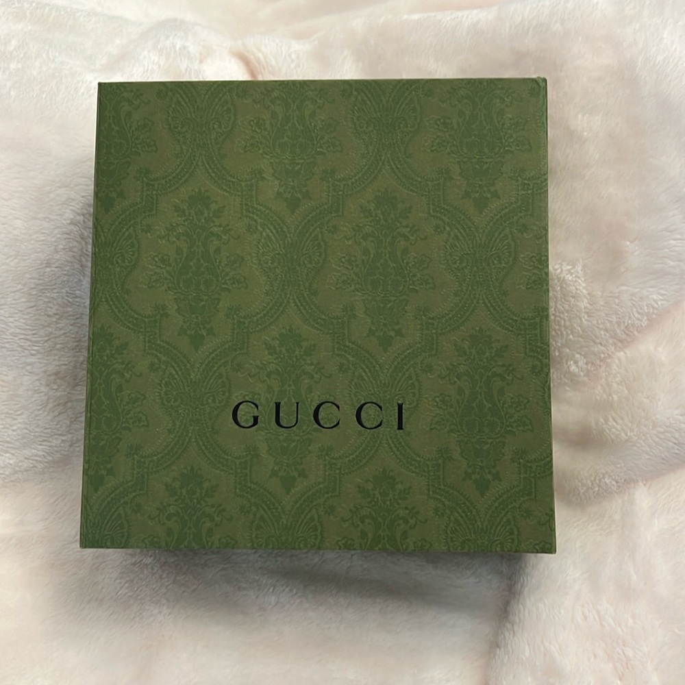 Gucci gift box with original tissue paper